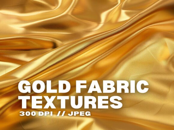 10 Gold Fabric Textures