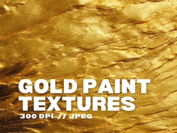 15 Gold Paint Textures