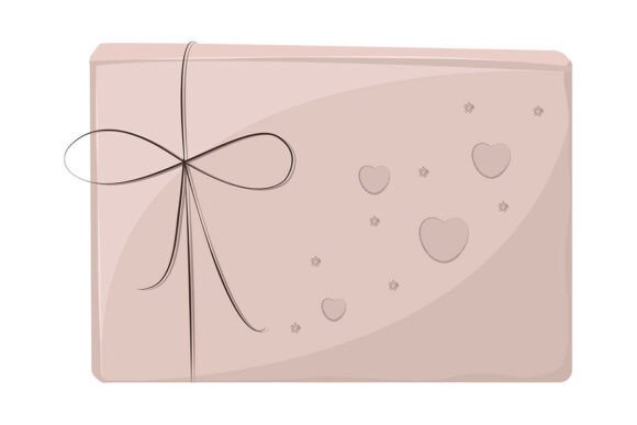 Beige Envelope with Bow
