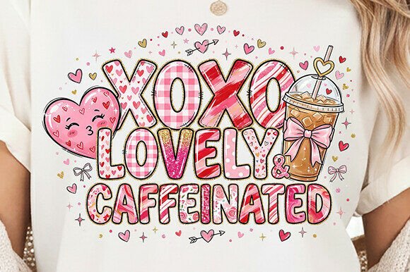 To Be Lovely Caffeinated PNG: A Sweet Way to Celebrate Love and Coffee